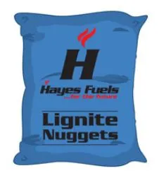 Hayes Fuels Hayes Lignite Briquettes